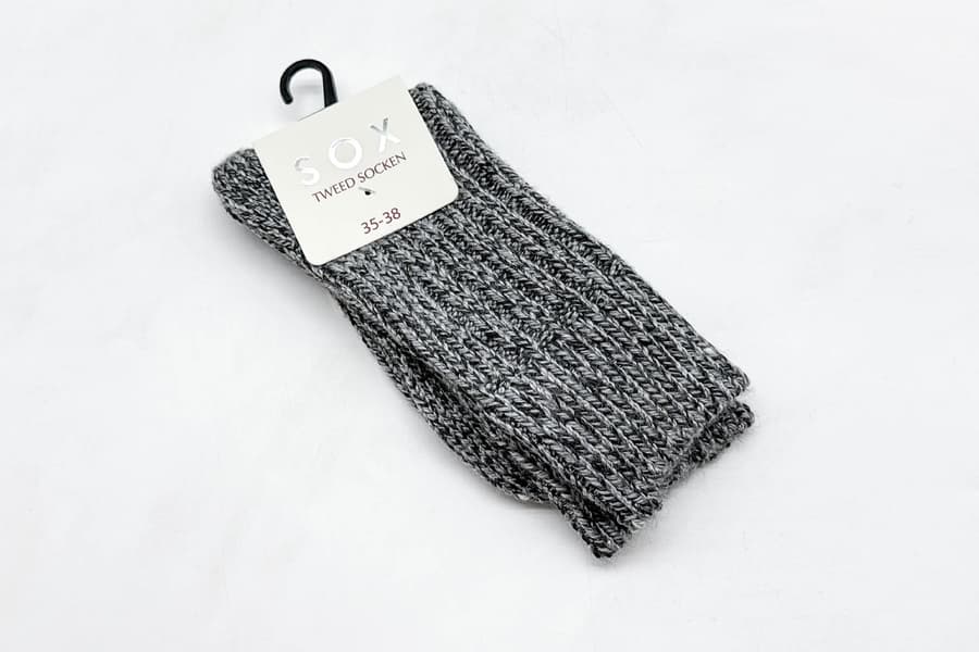 10 Paar Tweed Socken SOX, Gr. 35/38